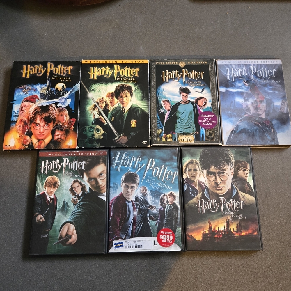 Harry Potter DVD Collection Bundle Set - Picture 4 of 4